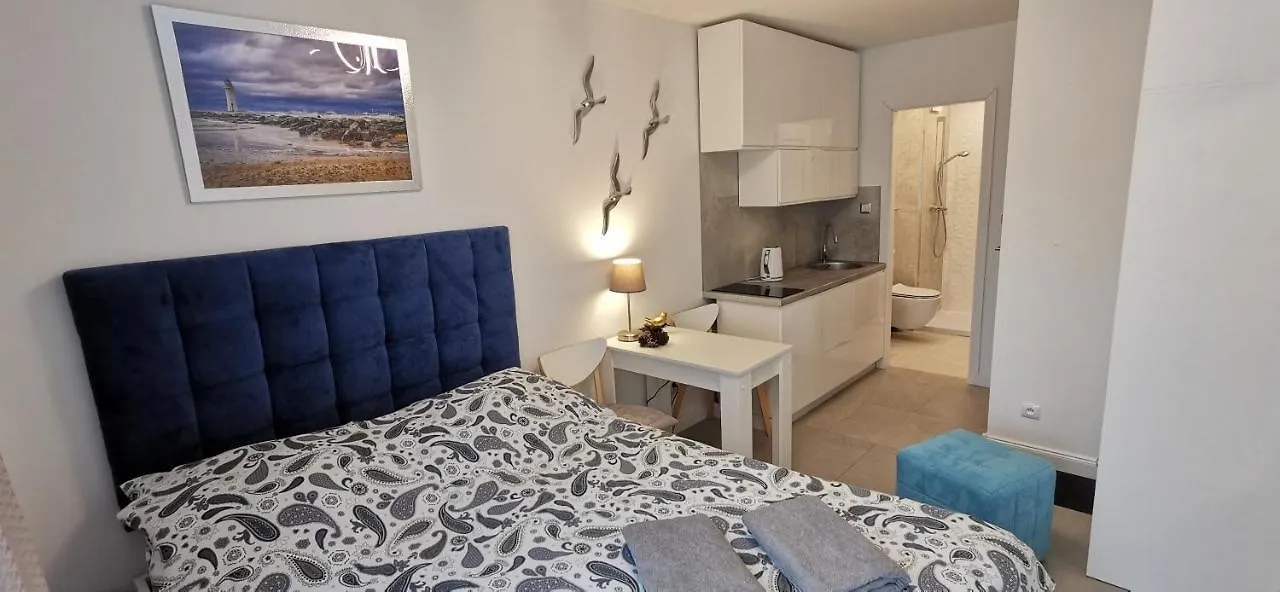 Flou Przystan Letnica 2, Noclegi Plaza 700M Gdańsk