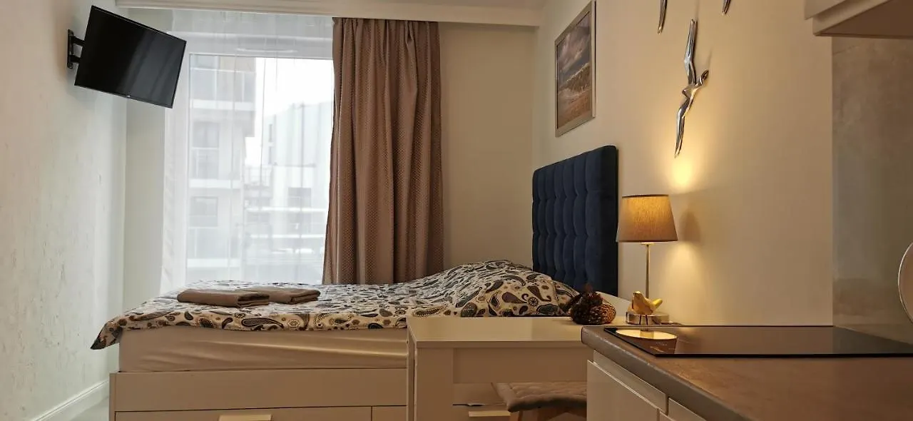 Flou Przystan Letnica 2, Noclegi Plaza 700M Gdańsk Apartament