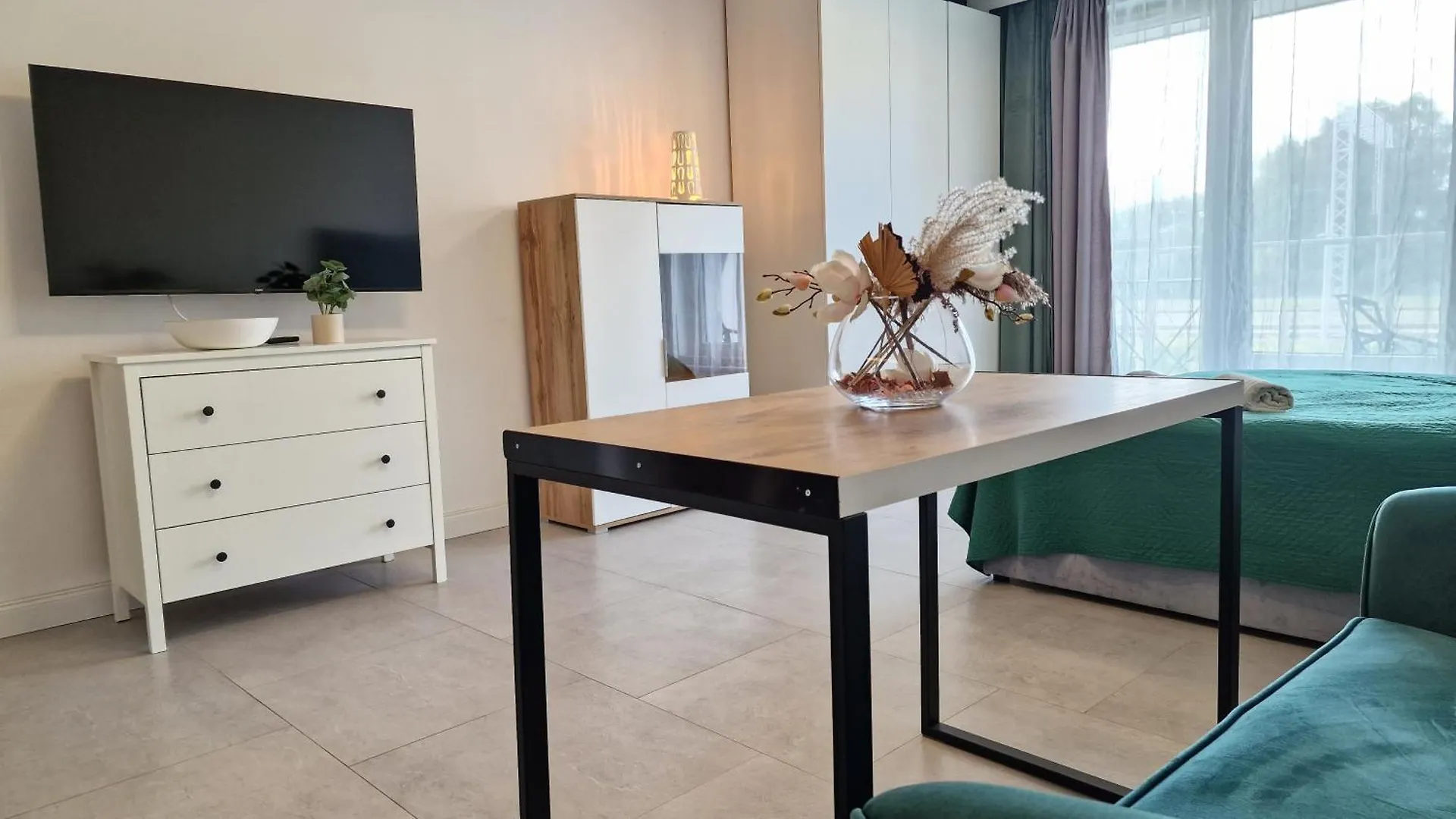 Apartament Flou Przystan Letnica 2, Noclegi Plaza 700M Gdańsk Polska