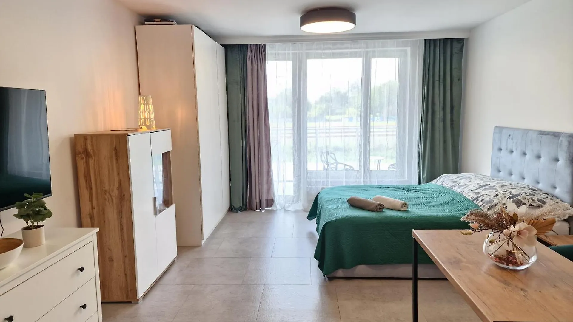 Apartament Flou Przystan Letnica 2, Noclegi Plaza 700M Gdańsk
